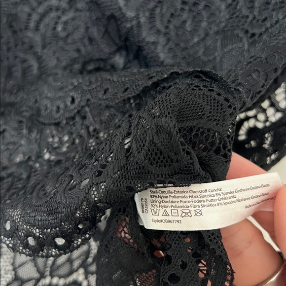 Free People Chase Me Lace Brami Black Size XS - Picture 6 of 6